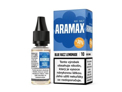 6588 e liquid aramax blue razz lemonade limonada z modre maliny 10