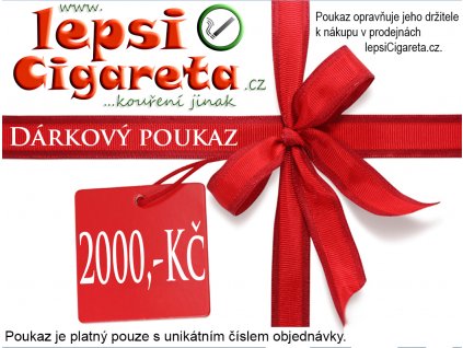 Dárkový poukaz 2000