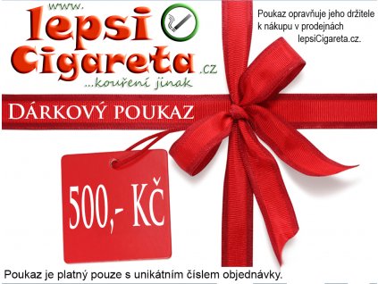 Dárkový poukaz 500