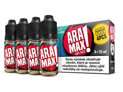 Mentol / Menthol - Aramax liquid - 4x10ml