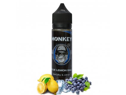 Monkey Blue Lemon Ball - Borůvky a Citron