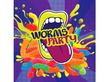 Příchut Big Mouth - Worms Party (ovocné želé žížaly)