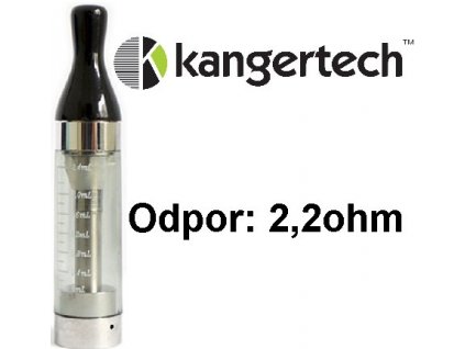 kangertech cc t2 clearomizer 24ml 22ohm black