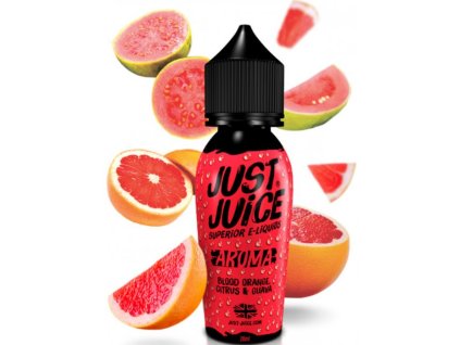 prichut just juice shake and vape 20ml blood orange citrus