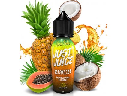 prichut just juice shake and vape 20ml pineapple papaya coconut