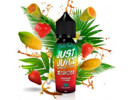 prichut just juice shake and vape 20ml strawberry curuba