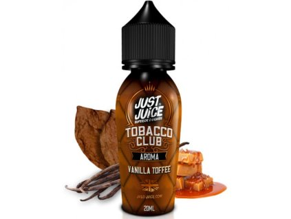 prichut just juice shake and vape 20ml tobacco vanilla toffee
