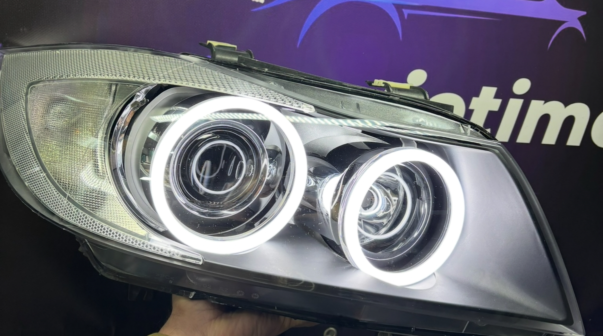 BMW E90 - Repas a LED angel eyes