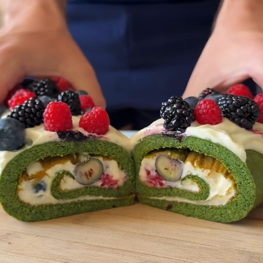 #Špenátová roláda