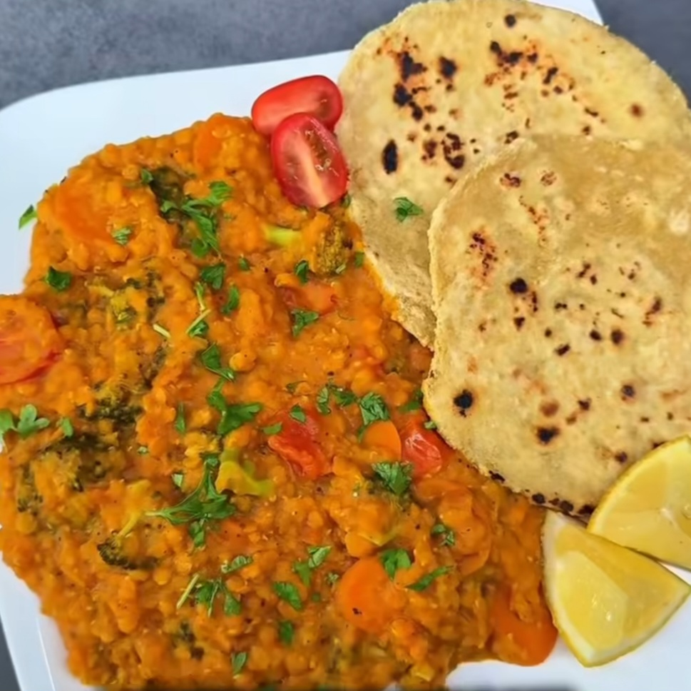 #Čočka s kokosovým mlékem