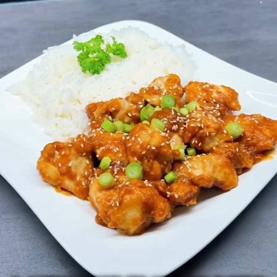 #Orange chicken