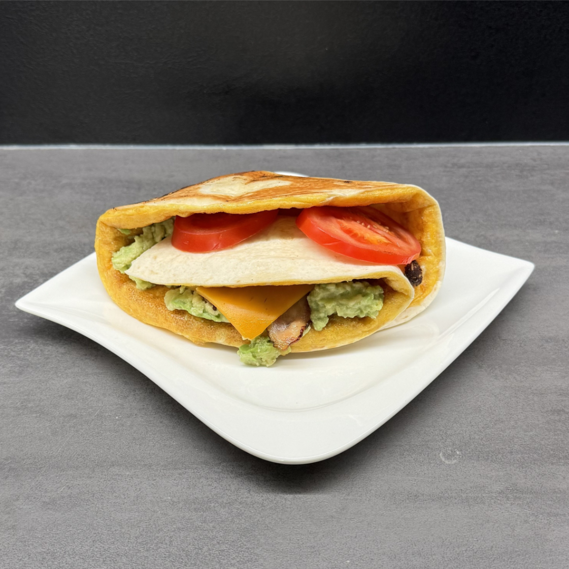 #Plněná omeletová kapsa