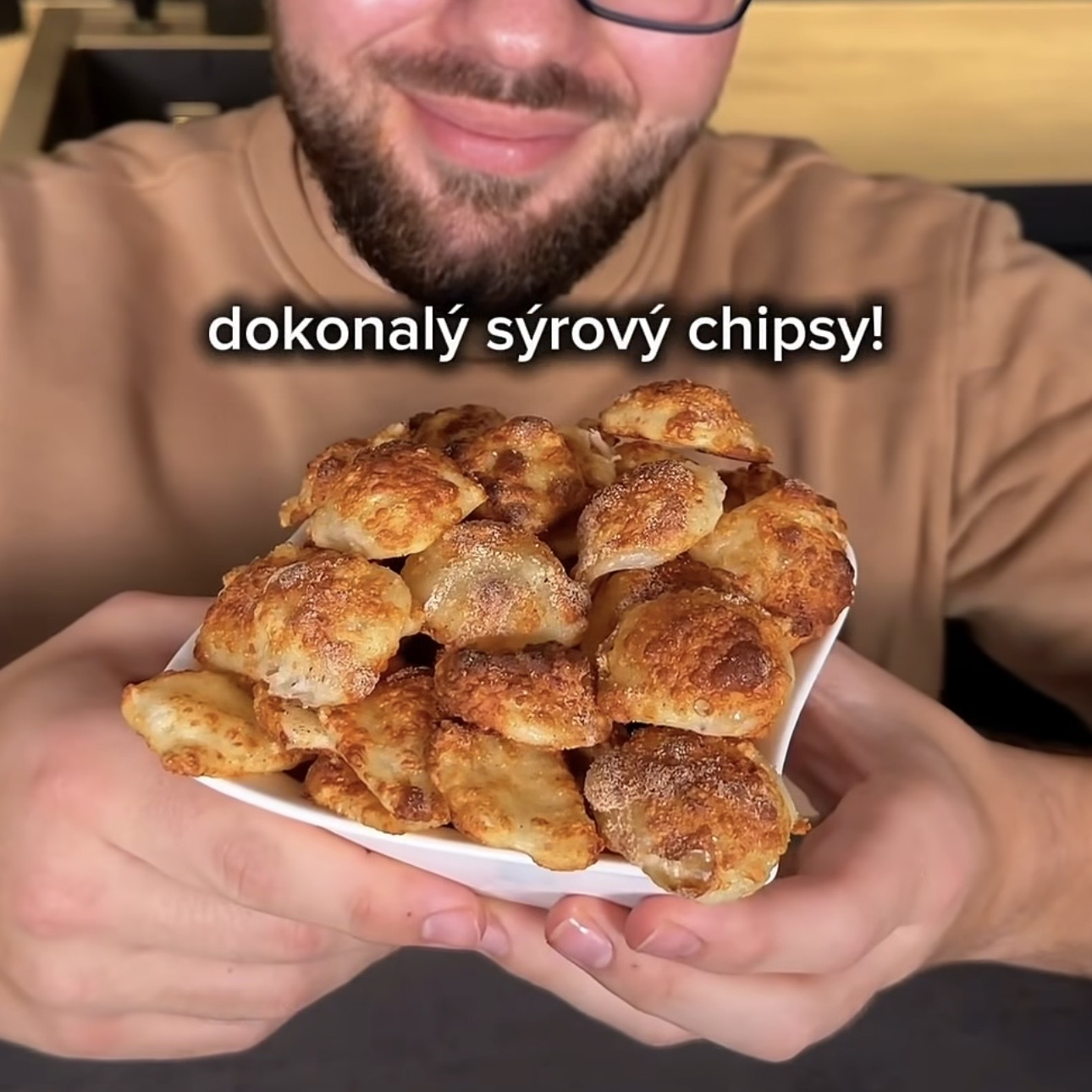 #Sýrové chipsy