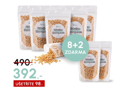 Popcorn 8+2 zdarma