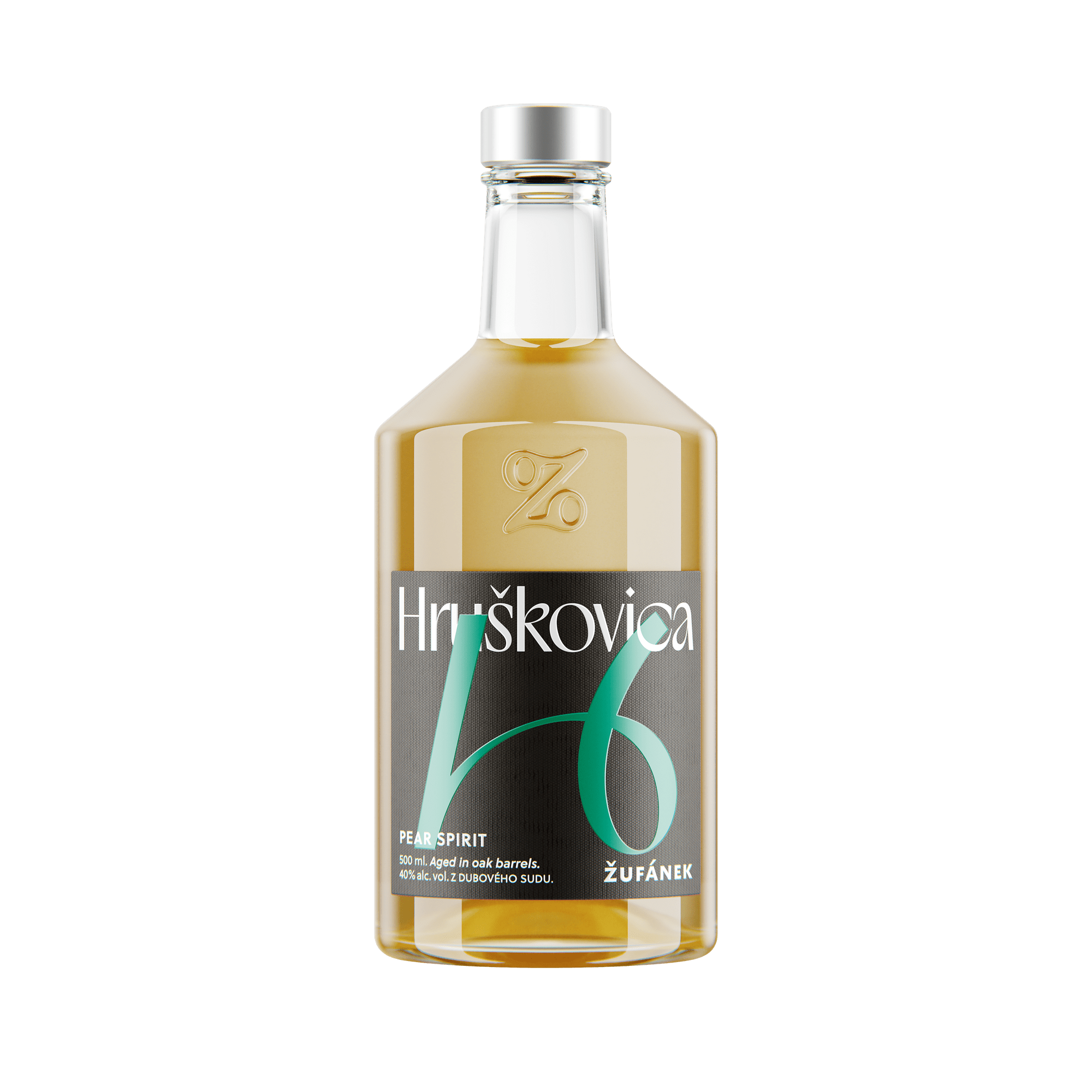 Hruškovica Žufánek z dubového sudu 40% 0,5l