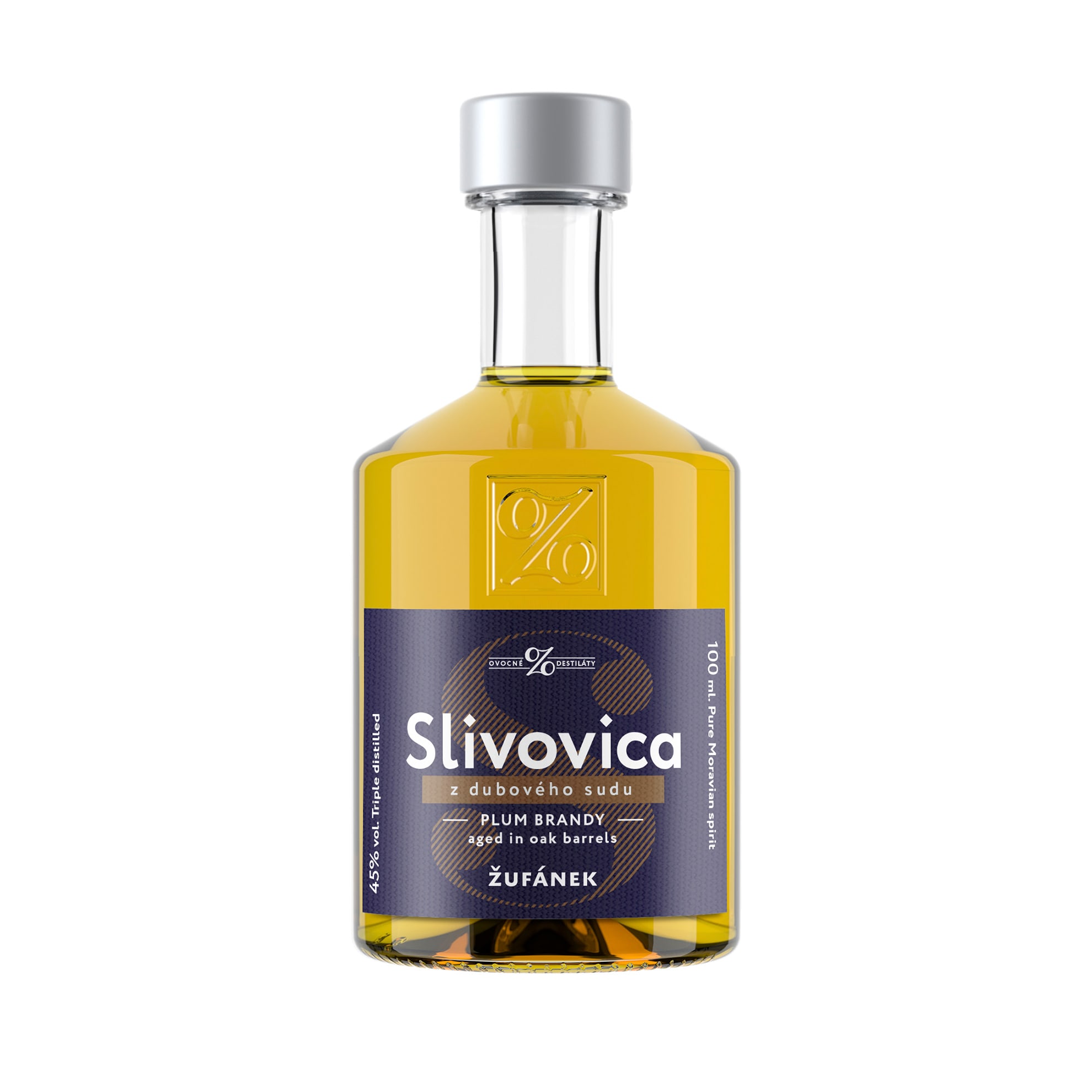 Slivovica Žufánek z dubového sudu 45% 0,1l
