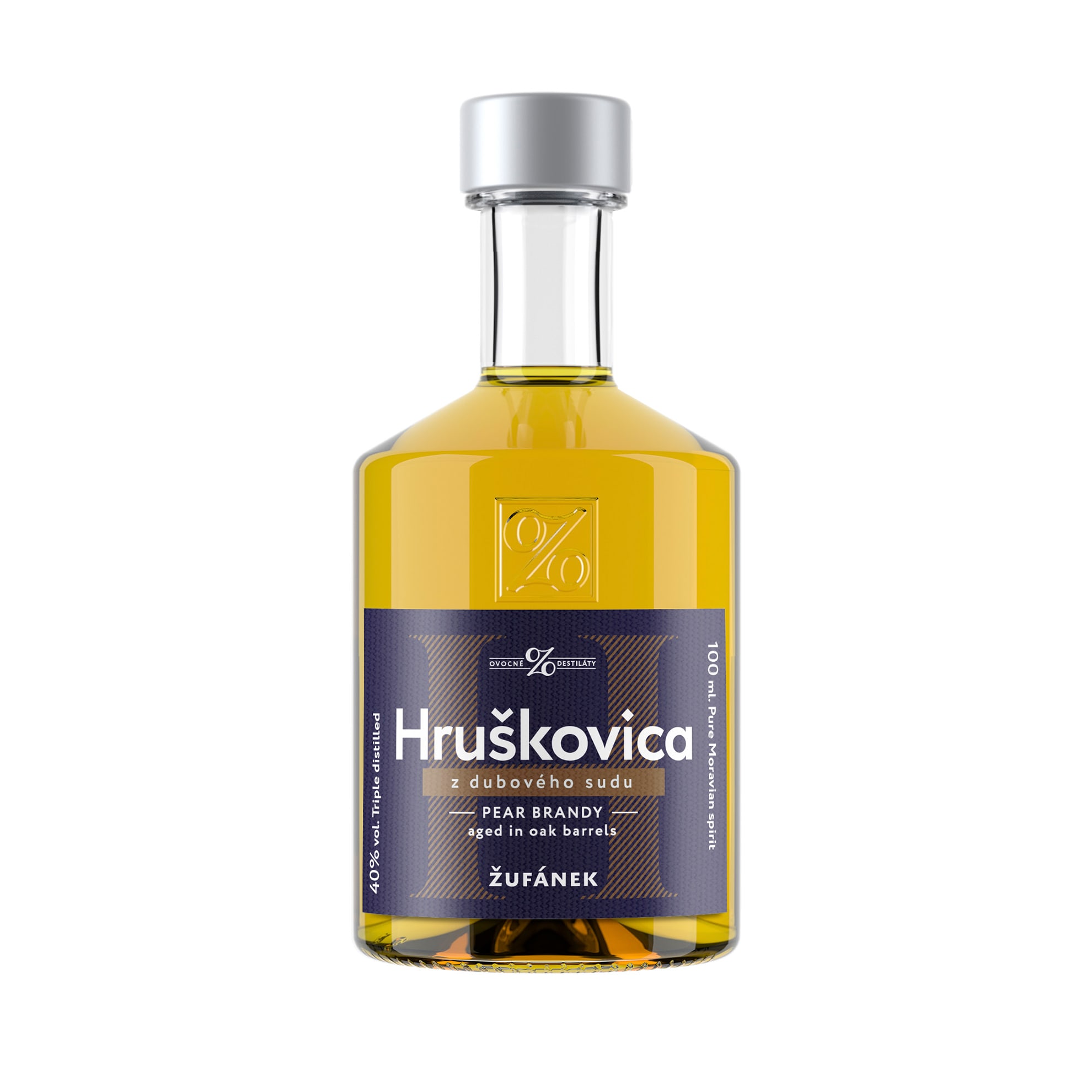 Hruškovica Žufánek z dubového sudu 40% 0,1l