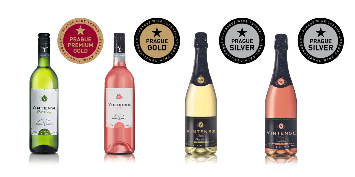 Úspěch vín Vintense v soutěži Prague Wine Trophy