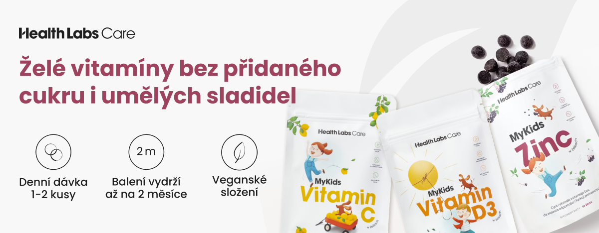Želé vitamíny bez přidaného cukru