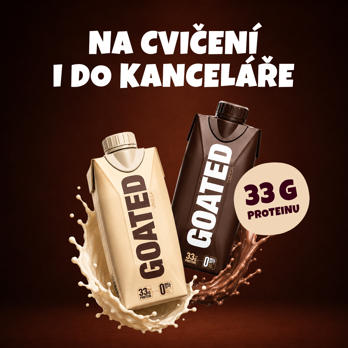 33 gramů proteinu