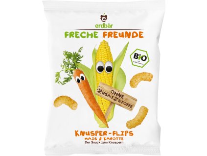 4260249142053 BIO Křupky Kukuřice a mrkev 25g 10x, 12m