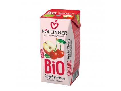 Hollinger BIO Džus jablko-višeň s neperlivou vodou 200ml