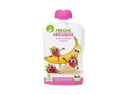 Freche Freunde 4260249140400 Quetschie Banane Erdbeere Quinoa