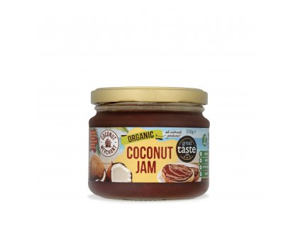 Organic Coconut jam with shadow