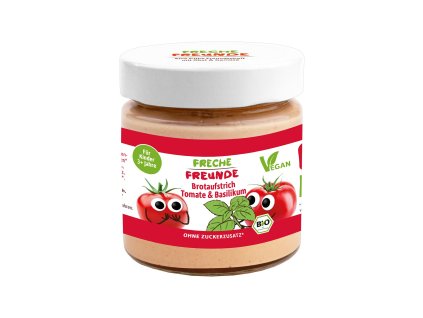Freche Freunde - BIO pomazánka Rajče a bazalka 180g