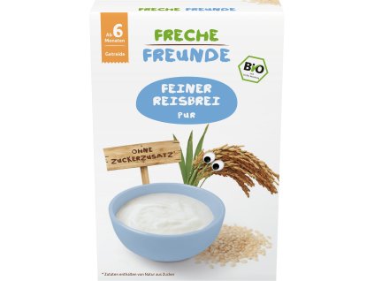0745760316410 BIO Jemná rýžová kaše 140g. 3x, 6+