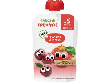 4260618521069 Ovocná kaspička Švestka Jablko 6x, 5+