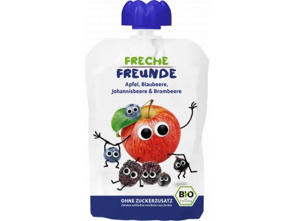 freche freunde quetschie apfel blaubeer johannisbeere brombeere