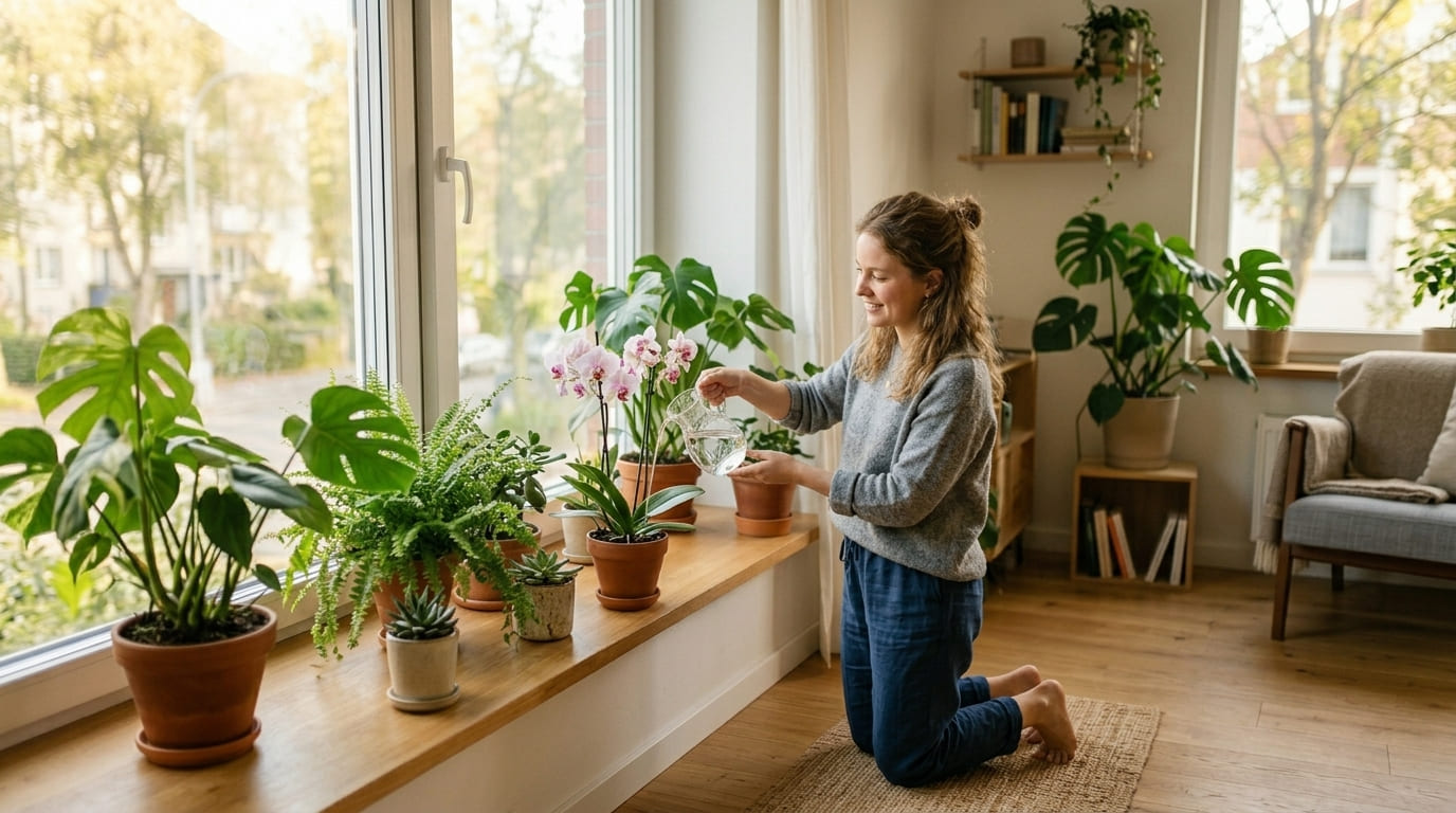 Voda pro pokojové rostliny: Kdy filtrovat a kdy to není potřeba