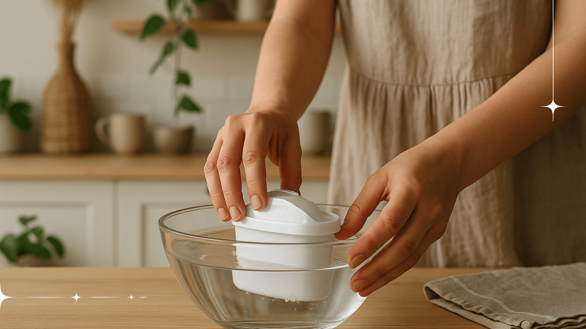 Jak aktivovat filtrační patronu do konvice