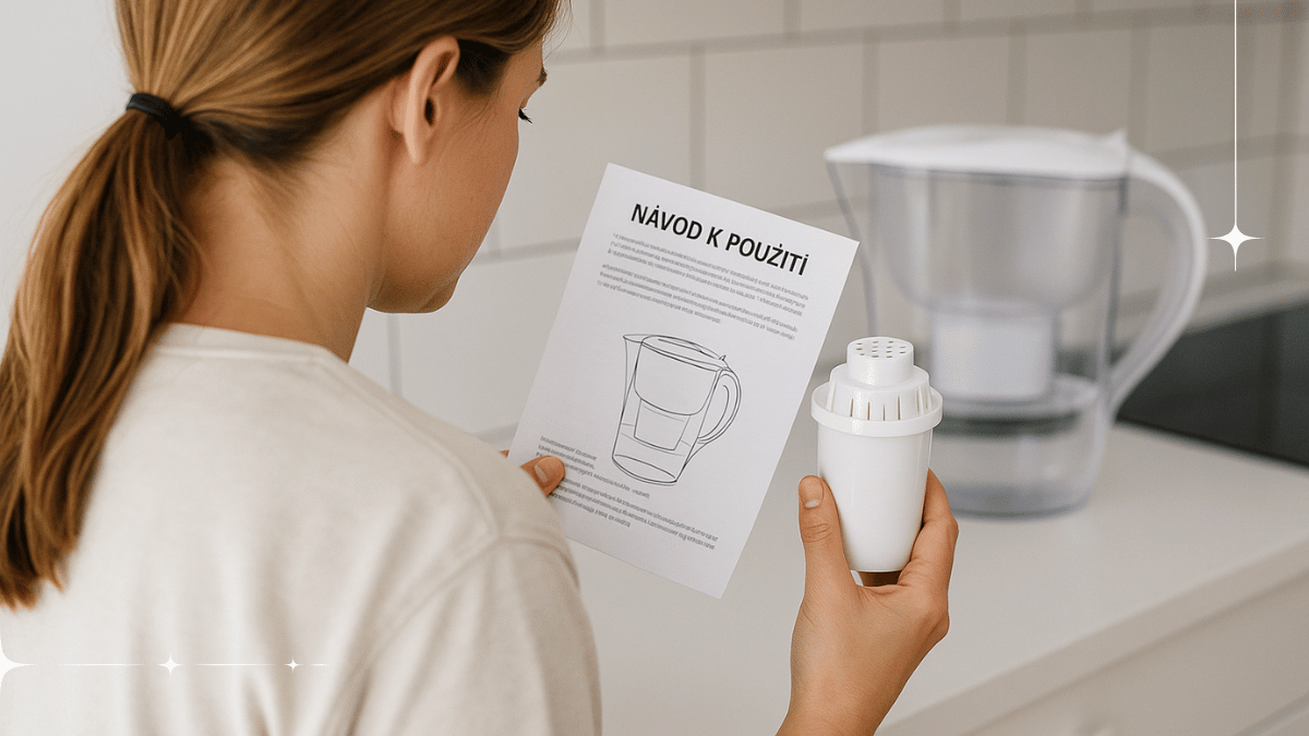 Nejčastější chyby při aktivaci filtrační patrony do konvice