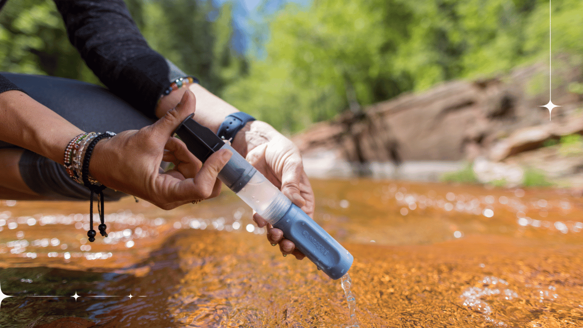 Jak pečovat o outdoorové filtry Sawyer a LifeStraw