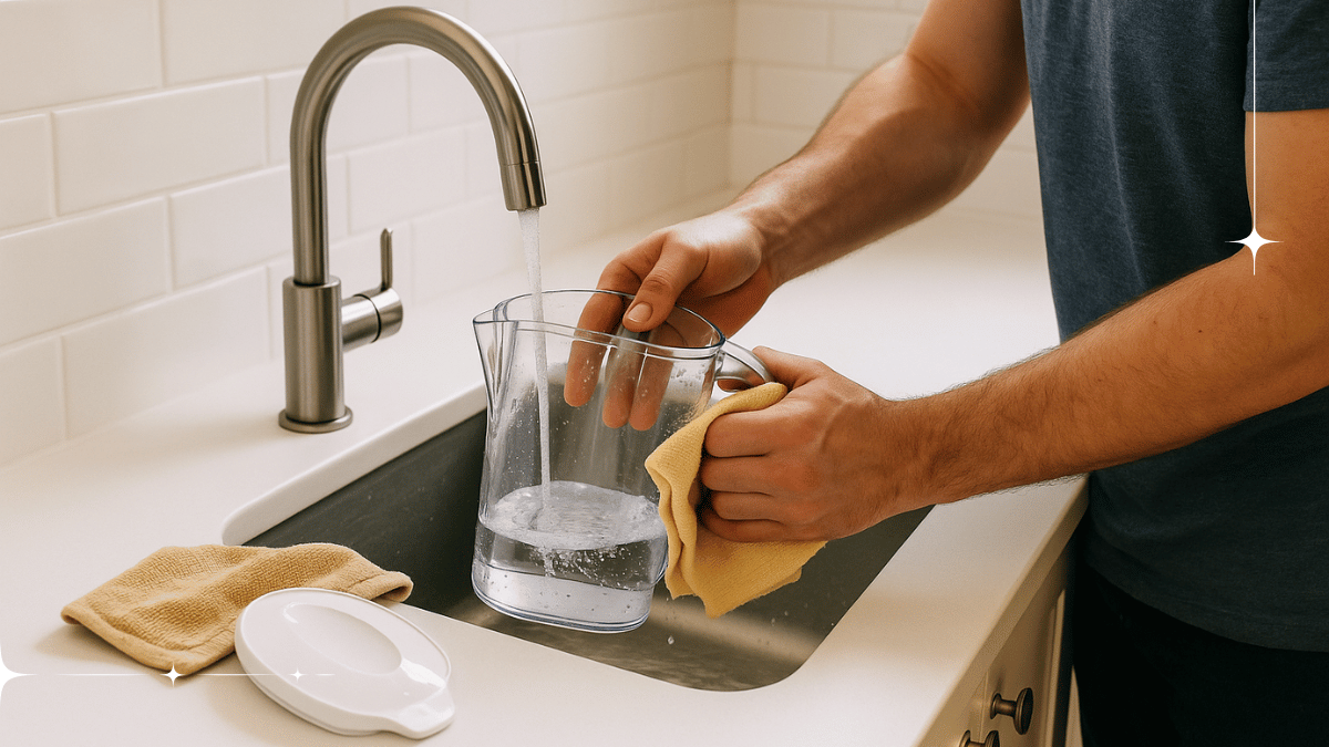 Údržba filtrační konvice (čištění, hygiena)