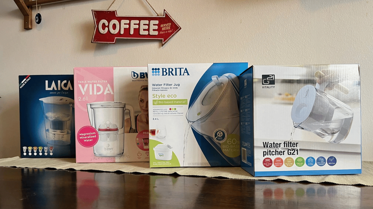 Domácí test kompatibility: Brita, LAICA, BWT, G21 a různé typy patron