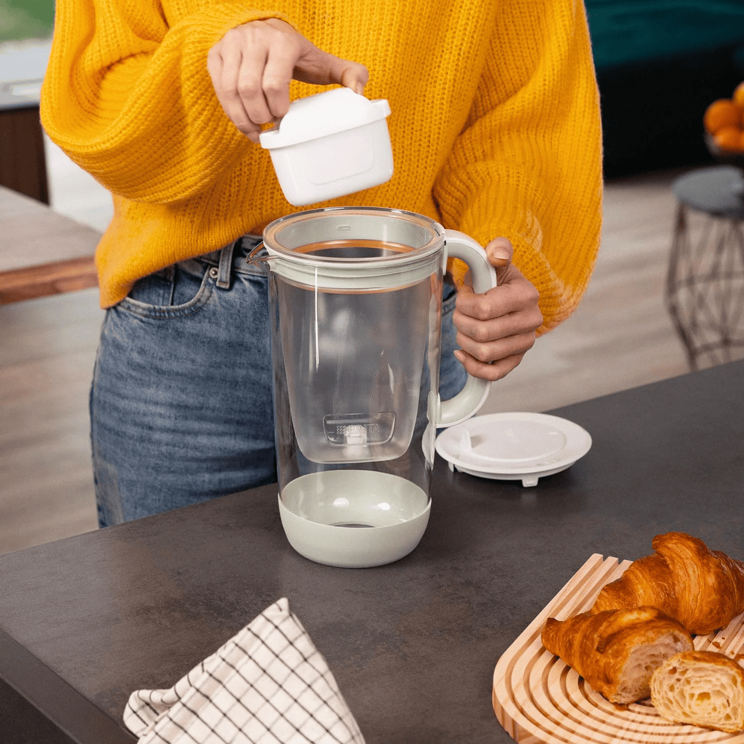 Výměna filtrační patrony BRITA MAXTRA PRO v konvici BRITA Glass
