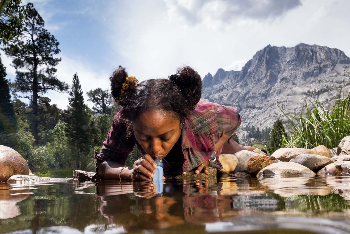 LifeStraw Peak Series Straw – pití v horách