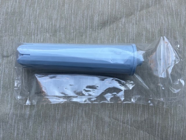 Skutečný stav filtru JURA CLARIS Blue bez původní kartonové krabičky