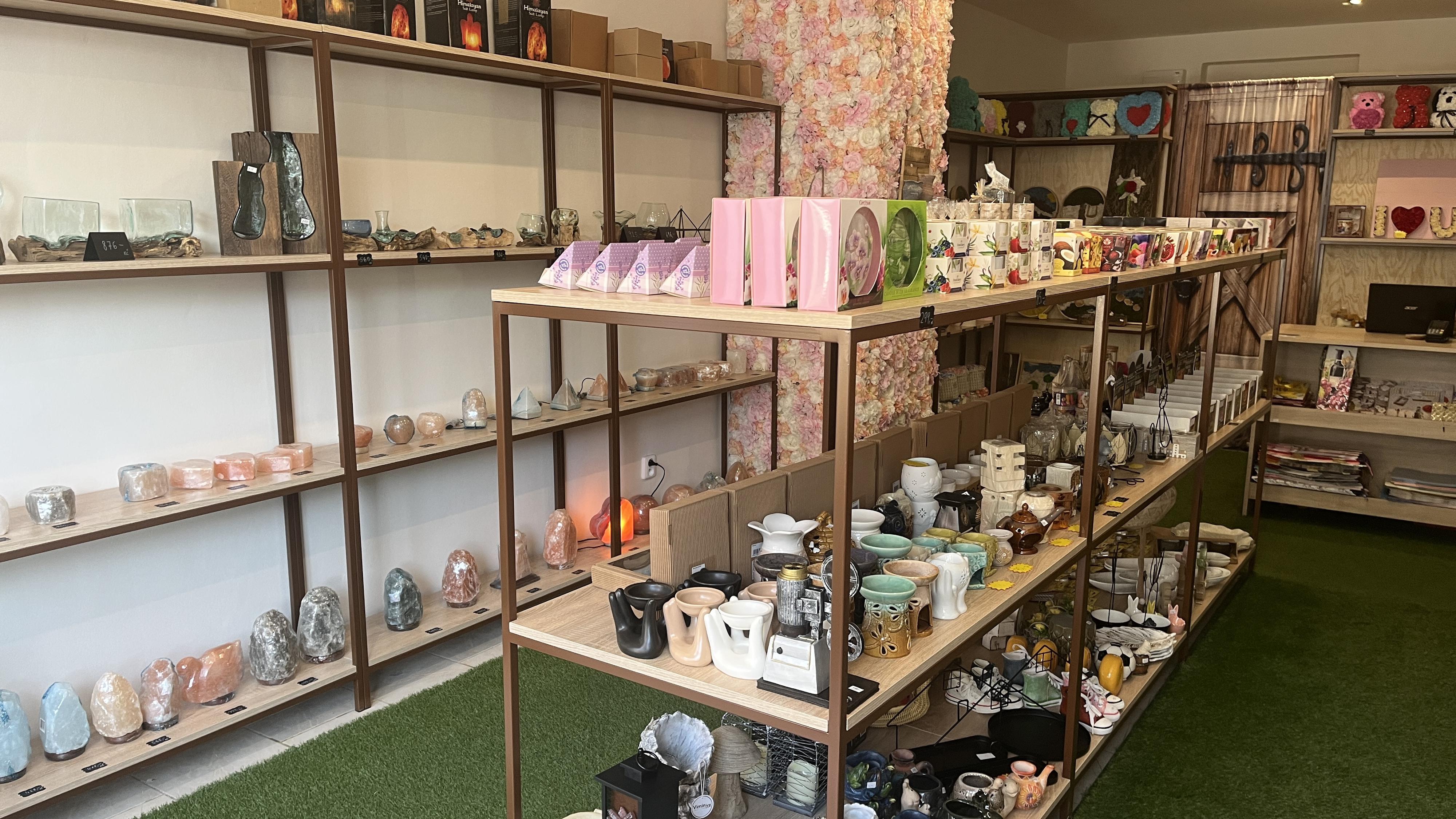 Detail výdejního místa – interiér