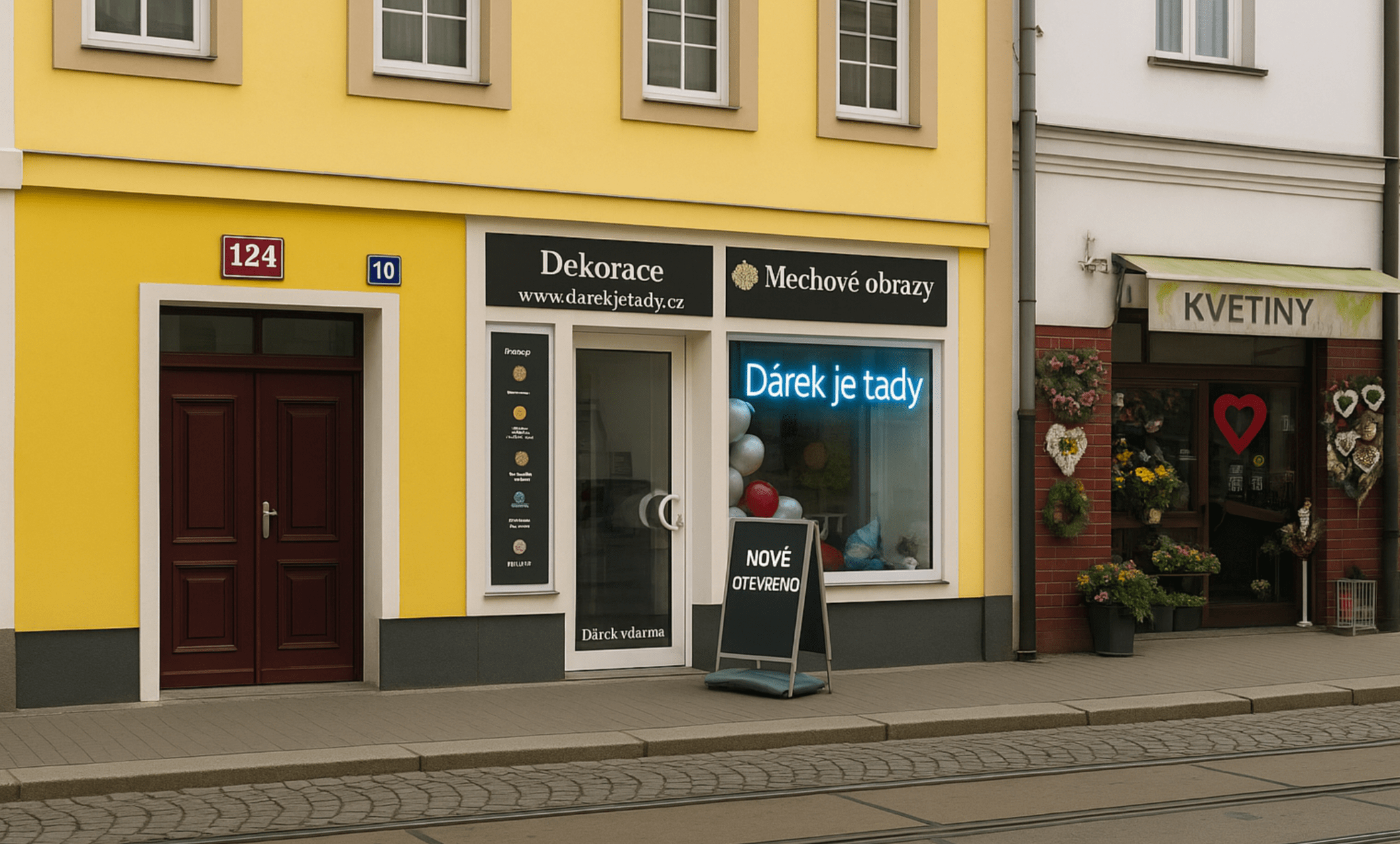 Partnerské výdejní místo – Dárek je tady, Klapkova 124/10, Praha 8