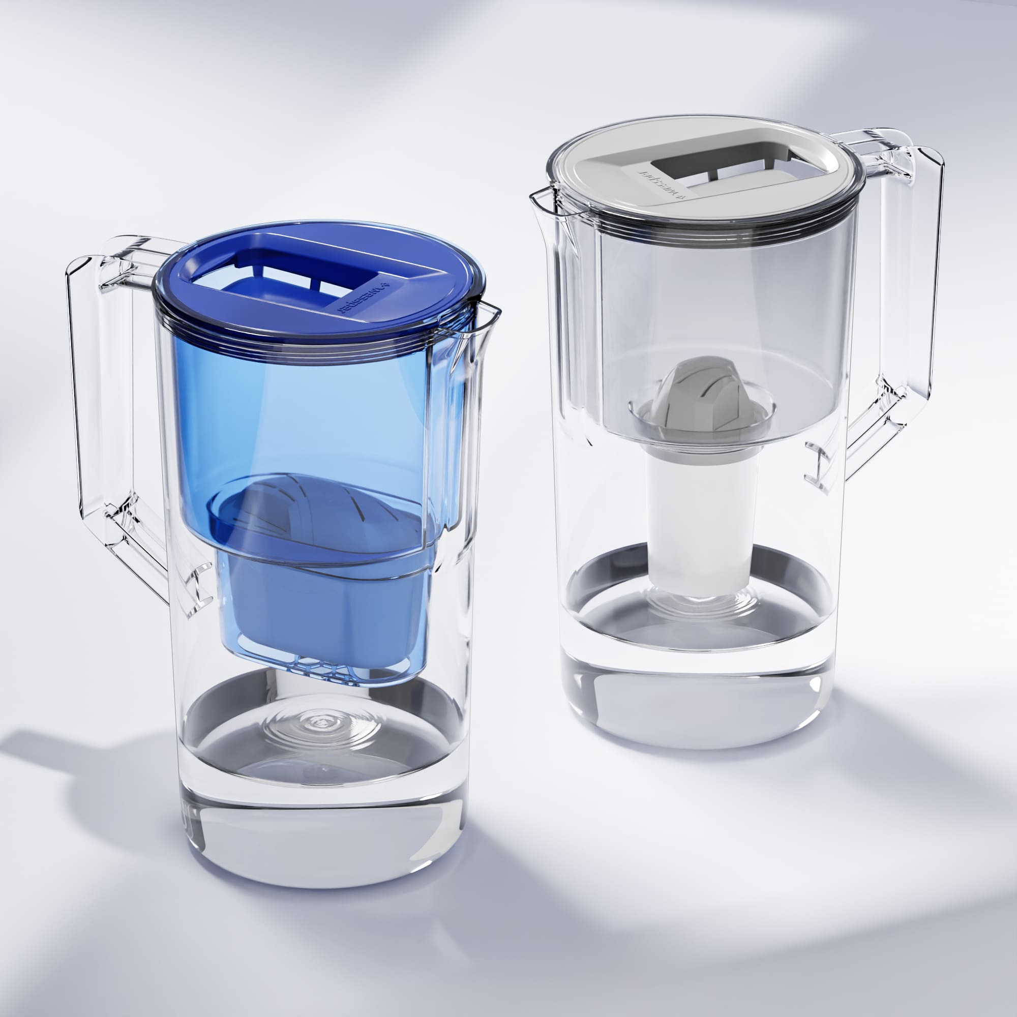 Filtrační konvice Wessper D2 Borosilicate AquaMax