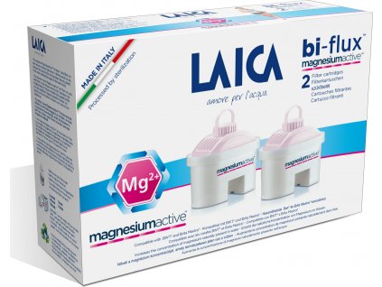 Laica Bi‑flux Magnesium Active – vodní filtr 2 ks
