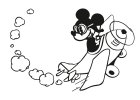 Dětské samolepky Mickey Mouse