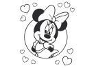 Samolepky na zeď pro děti Minnie Mouse