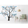 Samolepka na zeď Strom s rámečky