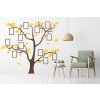 Samolepka na zeď Strom s rámečky