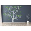 Samolepka na zeď Strom s rámečky